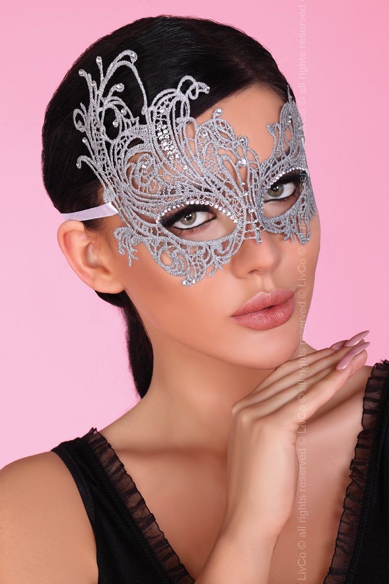 Купить Серебристая ажурная маска Mask Silver в Москве.