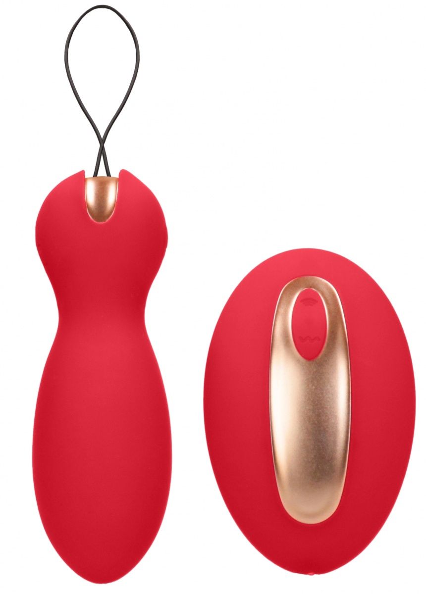 Купить Красные вагинальные шарики Purity с пультом ДУ в Москве.
