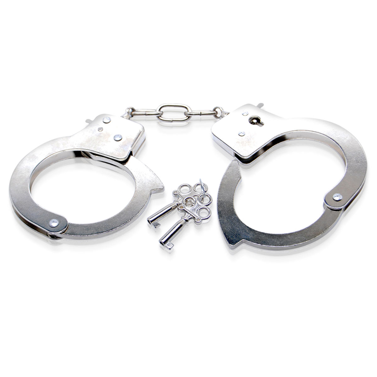 Купить Металлические наручники Metal Handcuffs с ключиками в Москве.