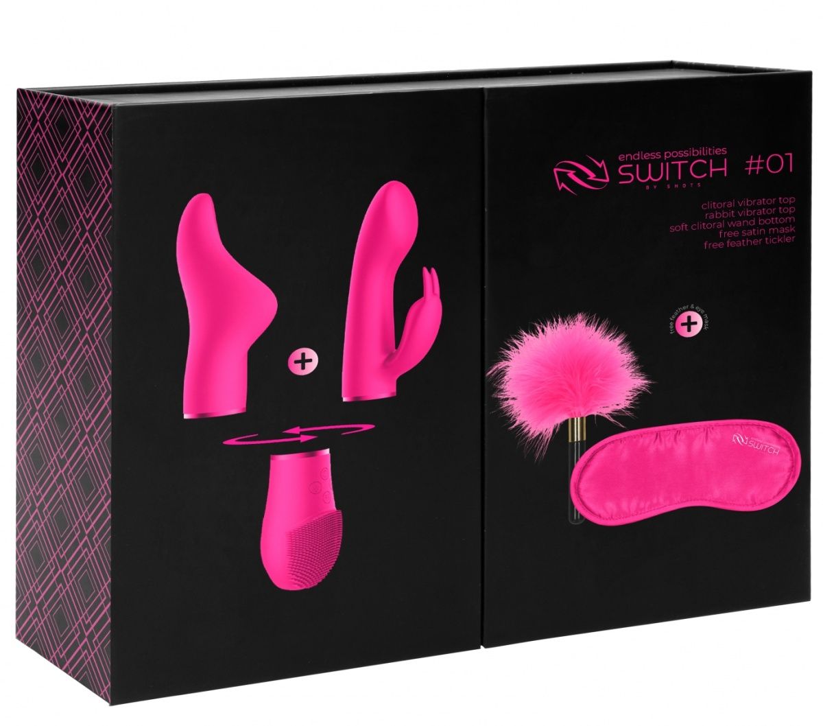 Купить Розовый эротический набор Pleasure Kit №1 в Москве.