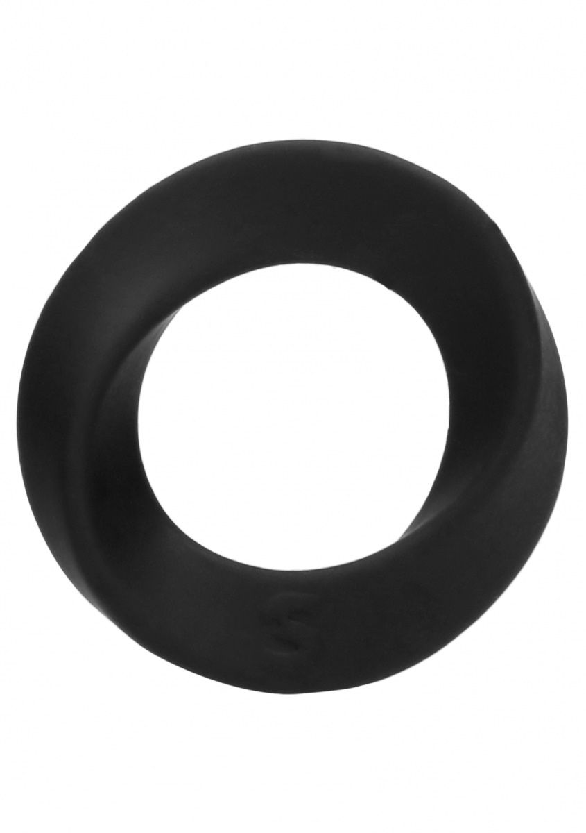 Купить Черное эрекционное кольцо N 84 Cock Ring Medium в Москве.
