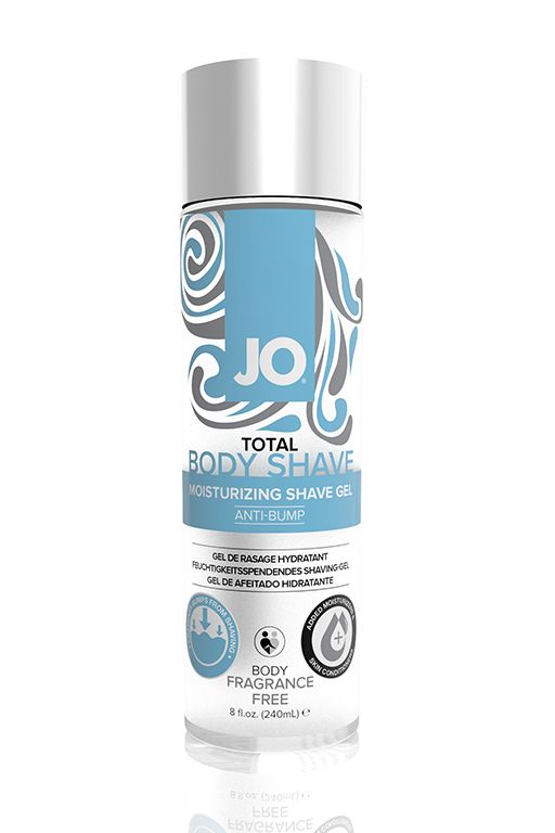 Купить Гель для бритья и интимной гигиены JO TOTAL BODY SHAVE GEL - 240 мл. в Москве.