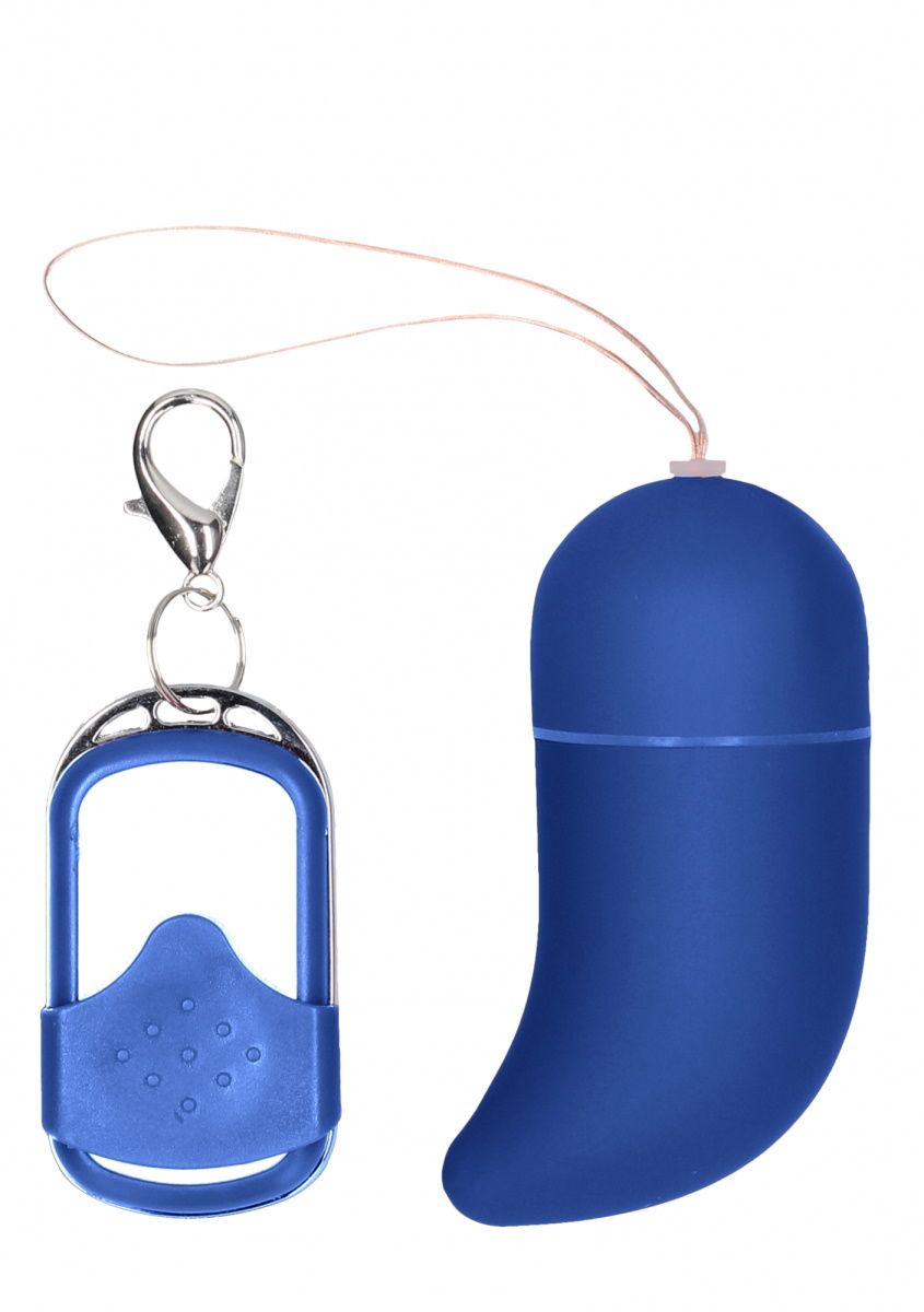 Купить Синее виброяйцо Small Wireless Vibrating G-Spot Egg в Москве.