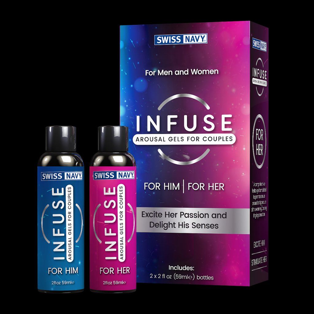 Купить Возбуждающие лубриканты для пар INFUSE Arousal Gels for Couples - 2х59 мл. в Москве.