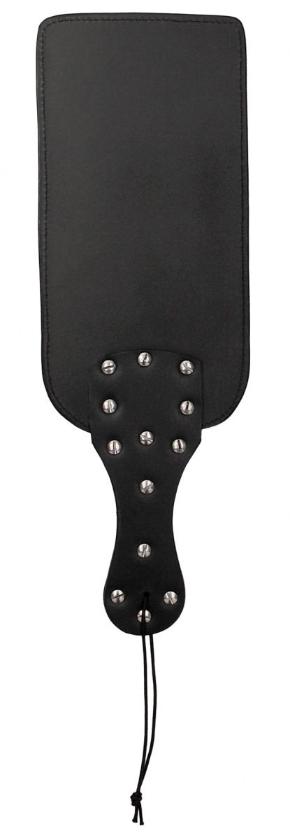 Купить Черная шлепалка Studded Paddle - 38 см. в Москве.