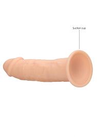 Купить Телесный фаллоимитатор без мошонки Silicone Dildo Without Balls - 19,2 см. в Москве.