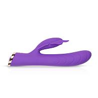 Купить Фиолетовый вибратор-кролик The Princess Butterfly Vibrator - 20,5 см. в Москве.