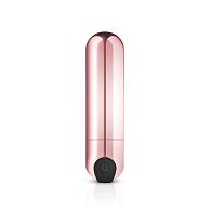 Купить Золотистая вибропуля Rosy Gold Bullet Vibrator - 7,5 см. в Москве.