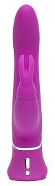 Купить Лиловый вибратор Curve Thrusting Rechargeable Rabbit Vibrator - 24,1 см. в Москве.