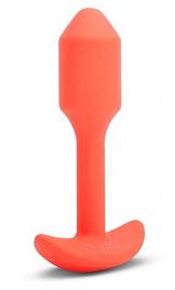 Купить Оранжевая вибропробка для ношения B-vibe Snug Plug 1 - 10 см. в Москве.