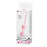 Купить Нежно-розовые вагинальные шарики Kegel Tighten Up I в Москве.