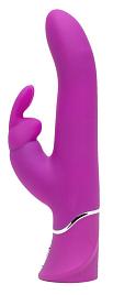 Купить Лиловый вибратор Curve Thrusting Rechargeable Rabbit Vibrator - 24,1 см. в Москве.