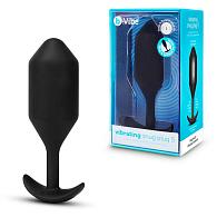 Купить Черная вибропробка для ношения Vibrating Snug Plug 5 - 16,5 см. в Москве.