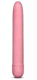 Купить Розовый биоразлагаемый вибратор Eco - 17,8 см. в Москве.