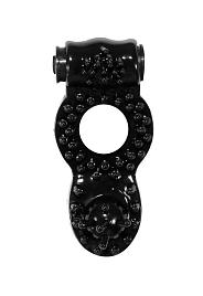 Купить Чёрное эрекционное кольцо Rings Ringer в Москве.