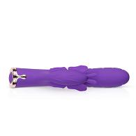 Купить Фиолетовый вибратор-кролик The Princess Butterfly Vibrator - 20,5 см. в Москве.