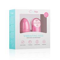 Купить Розовое виброяйцо Vibrating Egg с пультом ДУ в Москве.