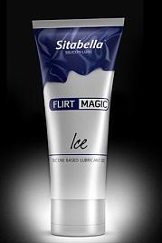 Купить Силиконовая гель-смазка FLIRT MAGIC Ice с лёгким пролонгирующим эффектом - 75 мл. в Москве.