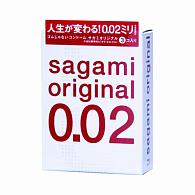 Купить Ультратонкие презервативы Sagami Original - 3 шт. в Москве.