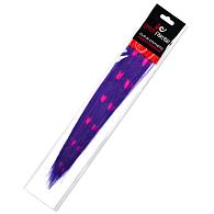 Купить Цветные Clip-In локоны фиолетовые с розовыми сердечками в Москве.