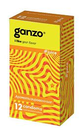 Купить Ароматизированные презервативы Ganzo Juice - 12 шт. в Москве.