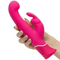 Купить Розовый вибратор-кролик G-Spot Rechargeable Rabbit Vibrator - 24,1 см. в Москве.