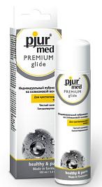 Купить Гипоаллергенный силиконовый лубрикант pjur MED Premium glide - 100 мл. в Москве.