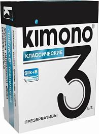 Купить Классические презервативы KIMONO - 3 шт. в Москве.
