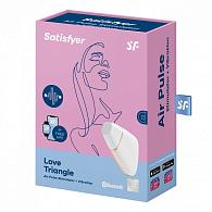 Купить Белый вакуум-волновой вибростимулятор Satisfyer Love Triangle в Москве.