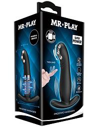 Купить Черный вибромассажёр простаты Mr.Play - 12,7 см. в Москве.