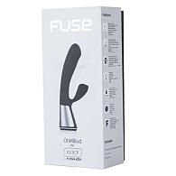 Купить Чёрный интерактивный вибратор Ohmibod Fuse - 18 см. в Москве.