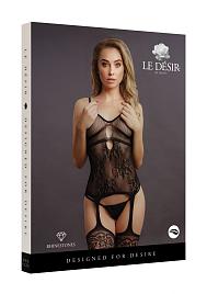 Купить Эффектный комбинезон со стразами Suspender Rhinestone Bodystocking в Москве.