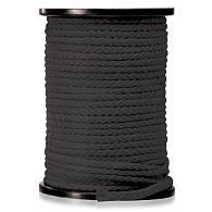 Купить Черная веревка для связывания Bondage Rope - 60,9 м. в Москве.