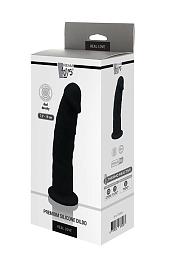 Купить Черный реалистичный фаллоимитатор DILDO 7.5INCH BLACK - 19 см. в Москве.