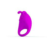 Купить Лиловое эрекционное кольцо с вибрацией Rabbit Vibrator в Москве.