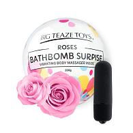 Купить Бомбочка для ванны Bath Bomb Surprise Rose + вибропуля в Москве.