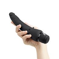 Купить Черный анальный вибратор 7  Slim Anal Realistic Vibrator - 20 см. в Москве.