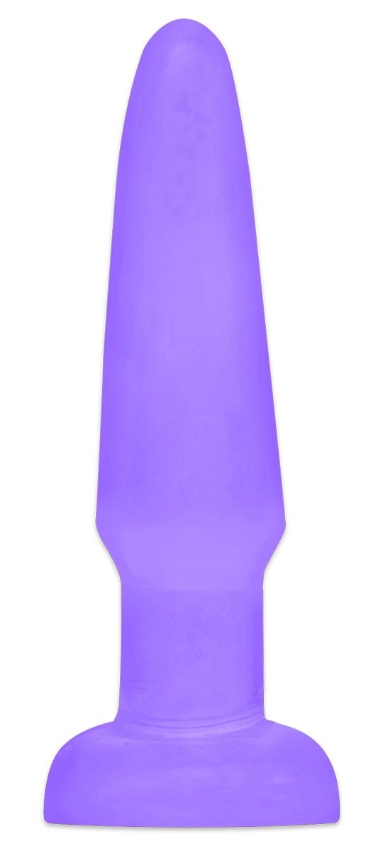 Купить Фиолетовая анальная пробка Butt Plug - 11,4 см. в Москве.