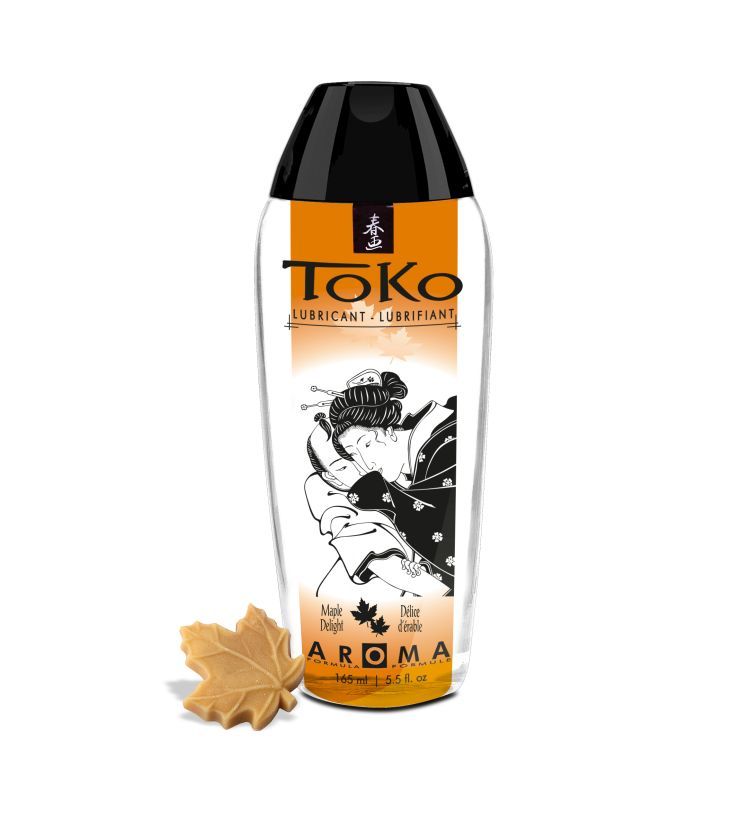 Купить Интимный гель TOKO Maple Delight с ароматом кленового сиропа - 165 мл. в Москве.