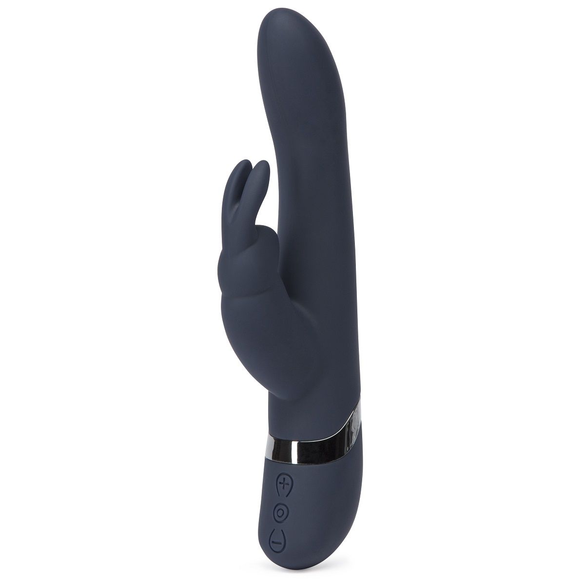 Купить Тёмно-синий вибратор DARKER OH MY RABBIT VIBRATOR - 25,4 см. в Москве.