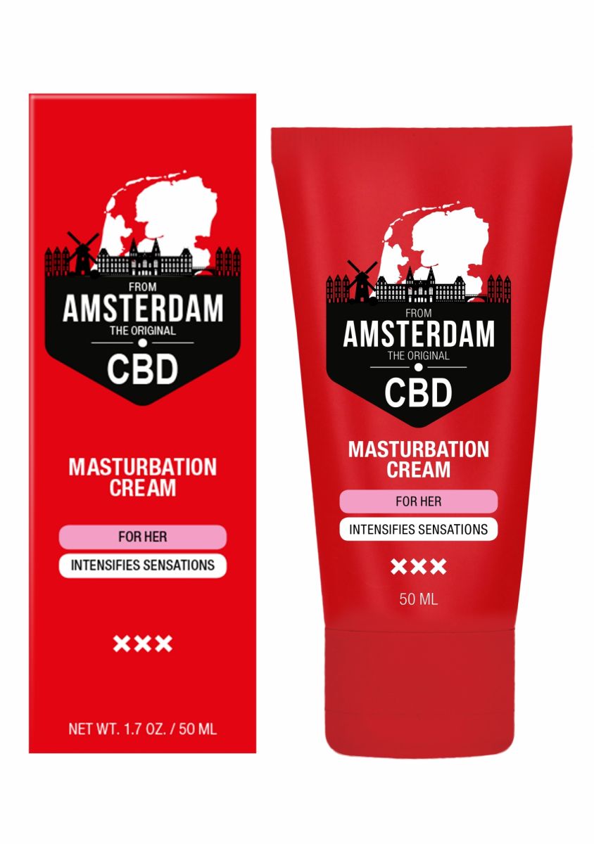 Купить Крем для мастурбации для женщин CBD from Amsterdam Masturbation Cream For Her - 50 мл. в Москве.