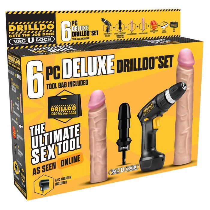 Купить Секс-набор DELUXE DRILLDO SET 6 PIECE в Москве.