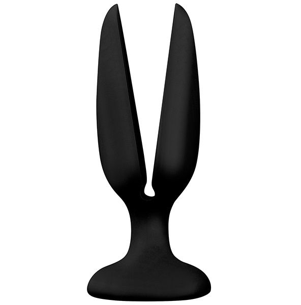 Купить Чёрная пробка-бутон MENZSTUFF FLOWER BUTT PLUG 6INCH - 15 см. в Москве.