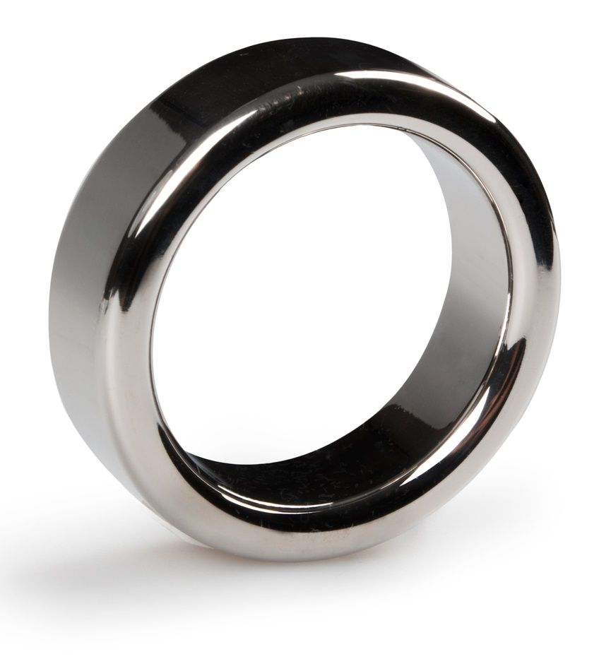 Купить Серебристое эрекционное кольцо Sinner Metal Cockring Size S в Москве.