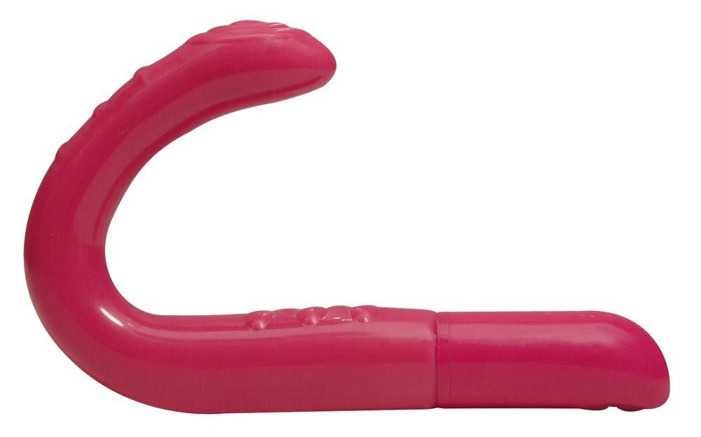 Купить Ярко-розовый вибромассажёр простаты Coarsed Coral Prostate Massager в Москве.