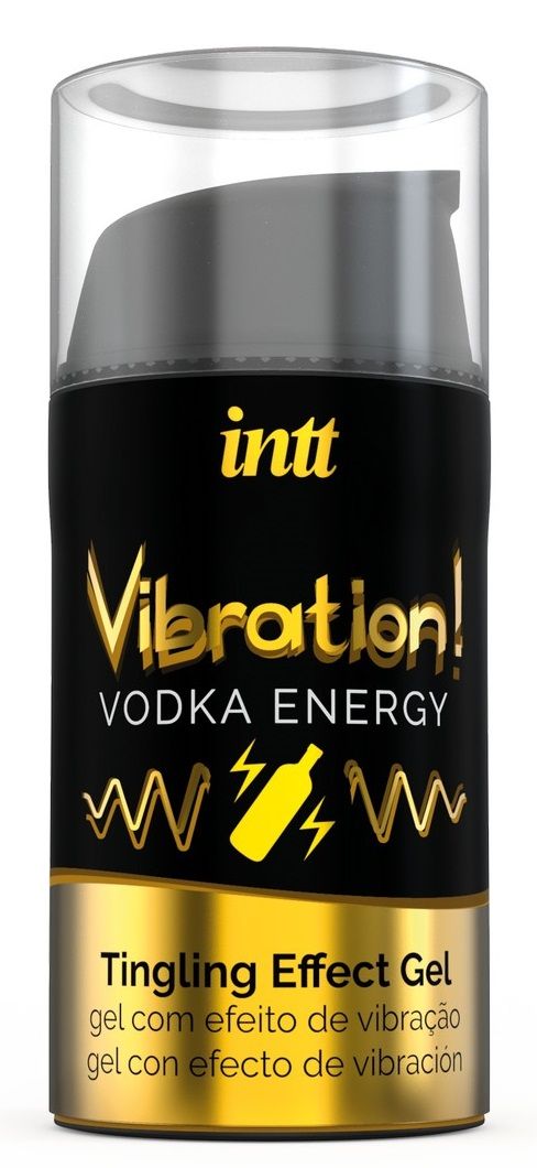 Купить Жидкий интимный гель с эффектом вибрации Vibration! Vodka Energy - 15 мл. в Москве.