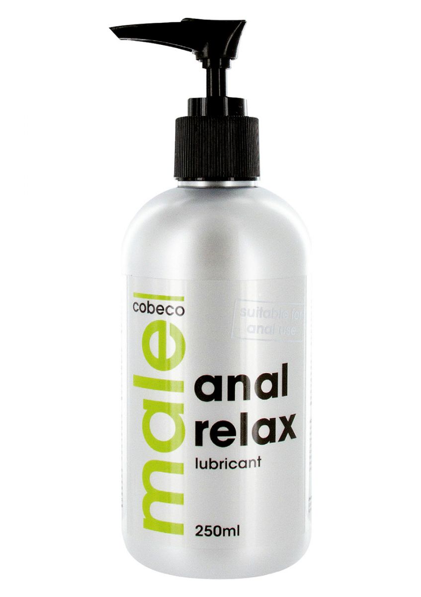 Купить Анальный лубрикант MALE Cobeco Anal Relax Lubricant - 250 мл. в Москве.