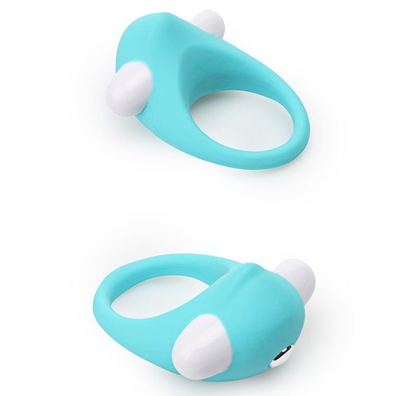 Купить Голубое эрекционное кольцо LIT-UP SILICONE STIMU RING 6 в Москве.