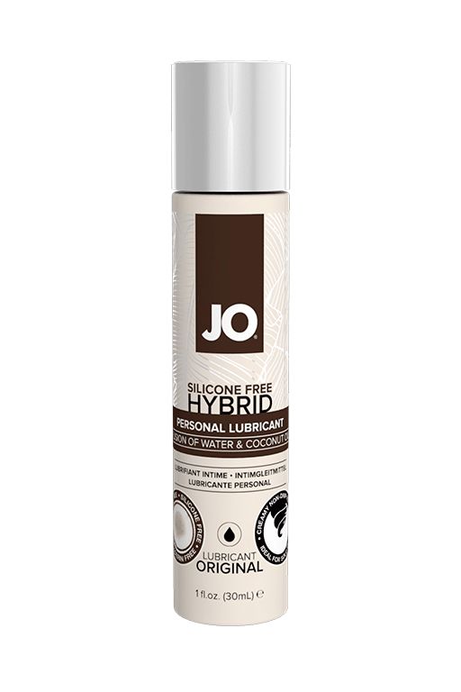 Купить Водно-масляный лубрикант JO Silicon free Hybrid Lubricant ORIGINAL- 30 мл. в Москве.