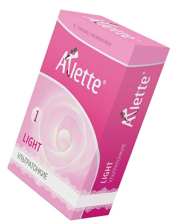 Купить Ультратонкие презервативы Arlette Light - 6 шт. в Москве.